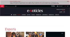 Desktop Screenshot of esports.e-noticies.cat