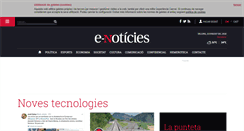 Desktop Screenshot of noves-tecnologies.e-noticies.cat