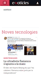 Mobile Screenshot of noves-tecnologies.e-noticies.cat