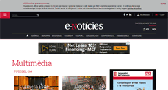 Desktop Screenshot of multimedia.e-noticies.cat