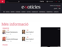 Tablet Screenshot of informacio.e-noticies.cat